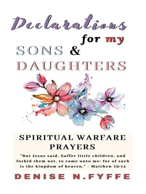 cover image of Declarations for My Sons & Daughters